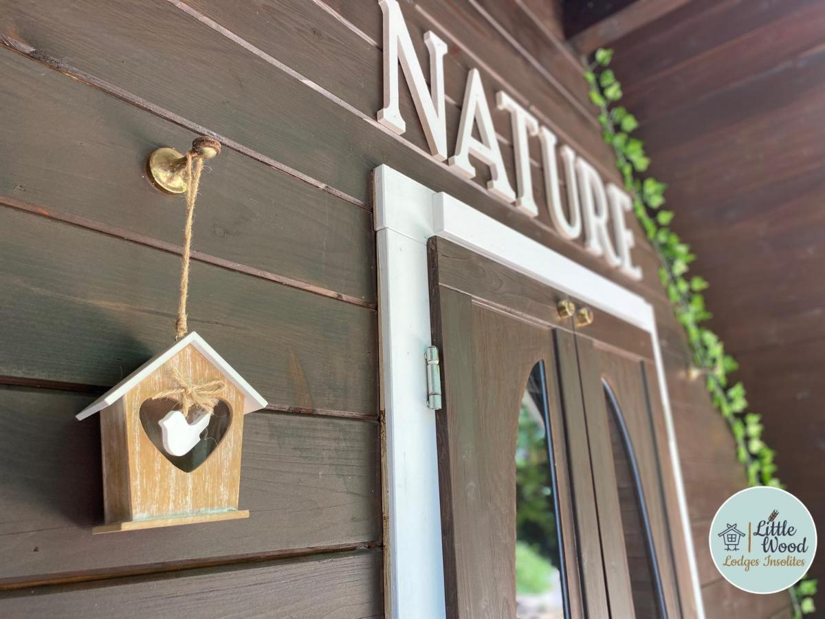 Little Wood Lodges Insolites Bailly-aux-Forges Εξωτερικό φωτογραφία