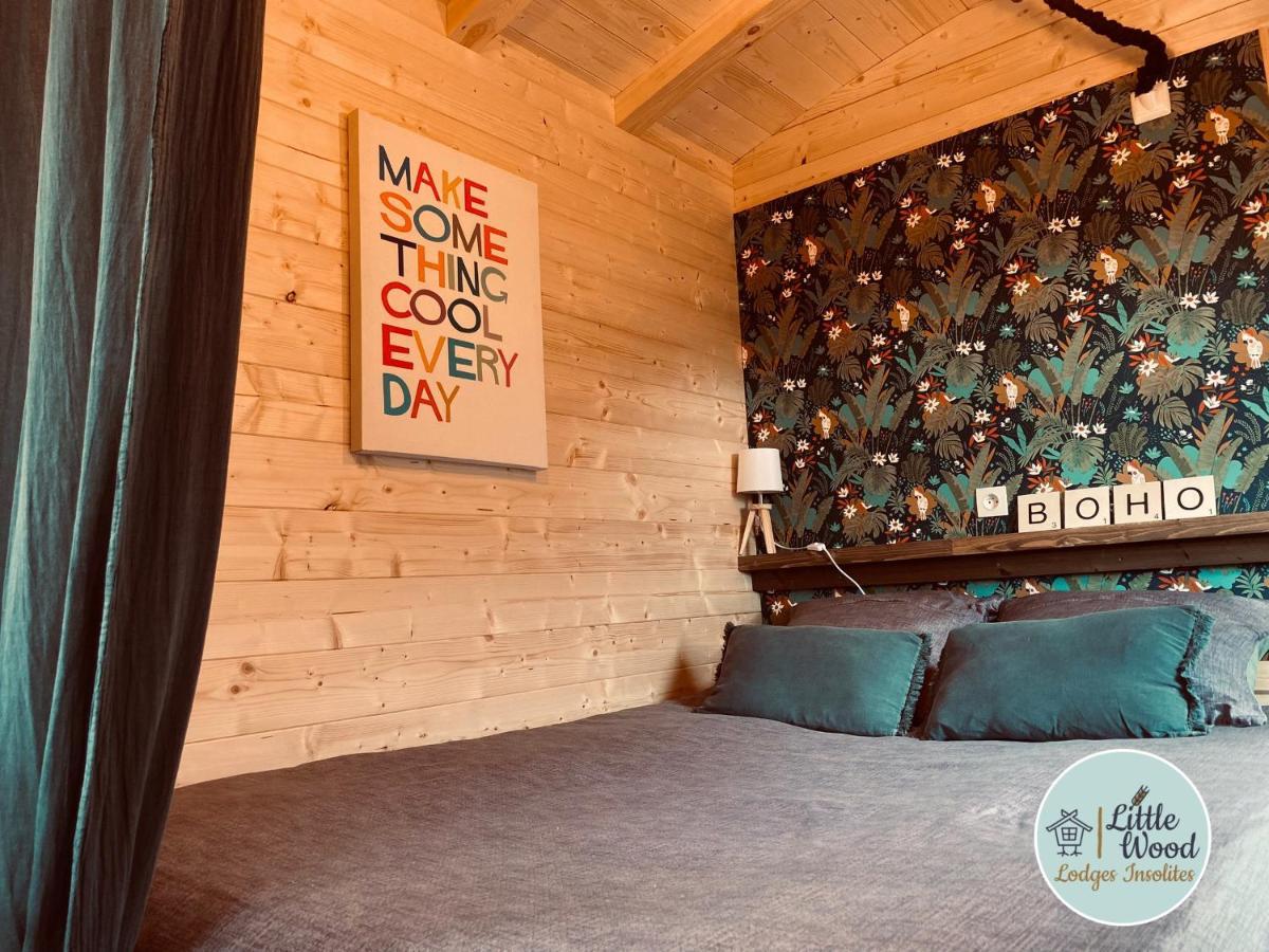 Little Wood Lodges Insolites Bailly-aux-Forges Εξωτερικό φωτογραφία