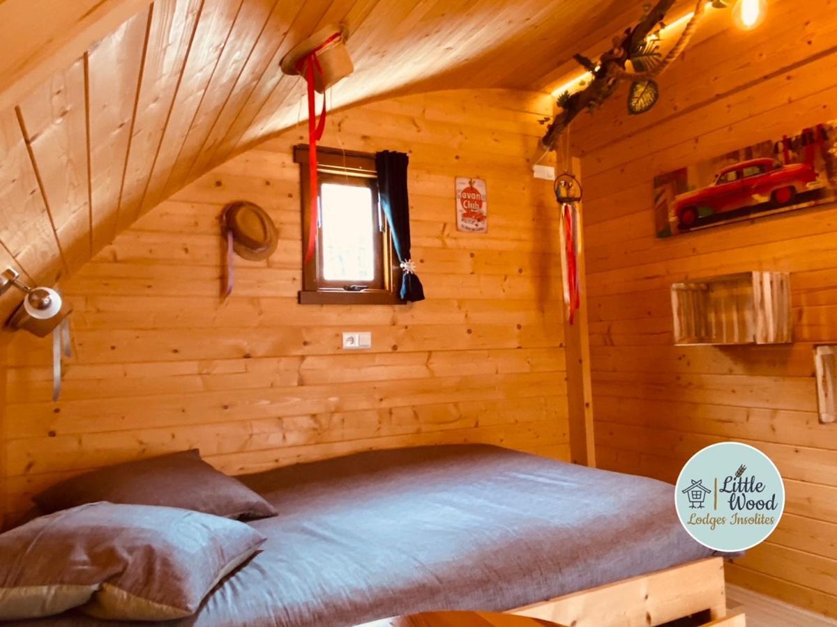 Little Wood Lodges Insolites Bailly-aux-Forges Εξωτερικό φωτογραφία