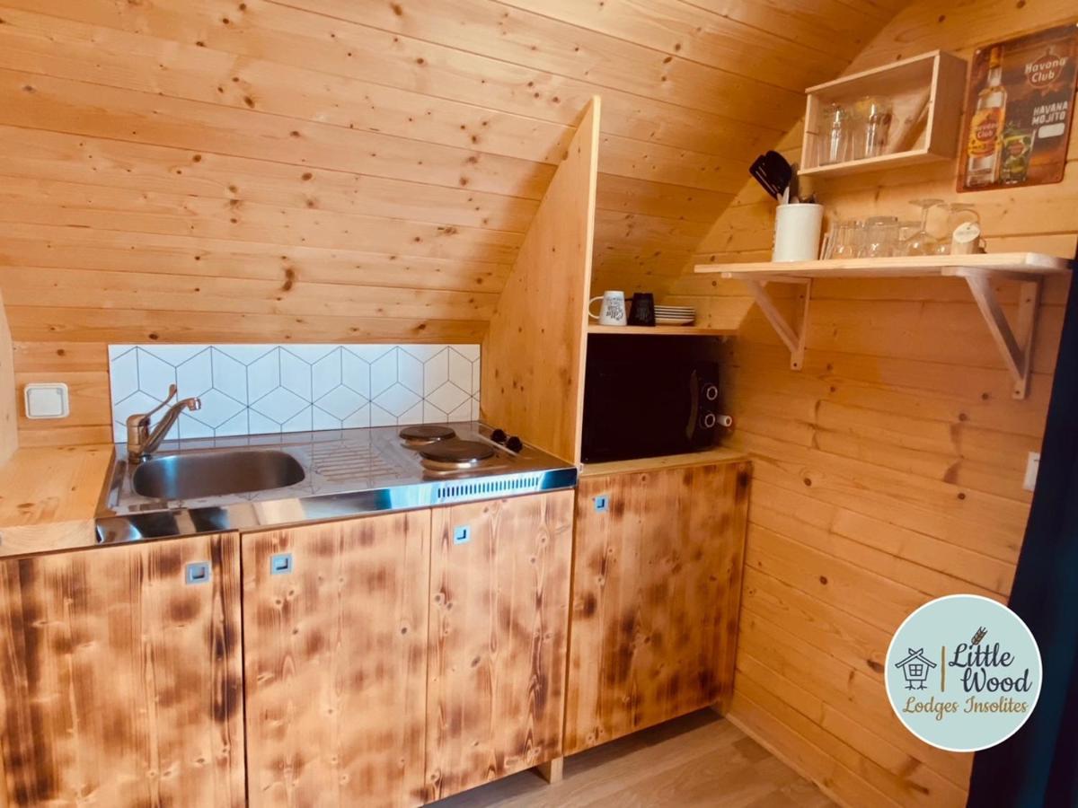 Little Wood Lodges Insolites Bailly-aux-Forges Εξωτερικό φωτογραφία