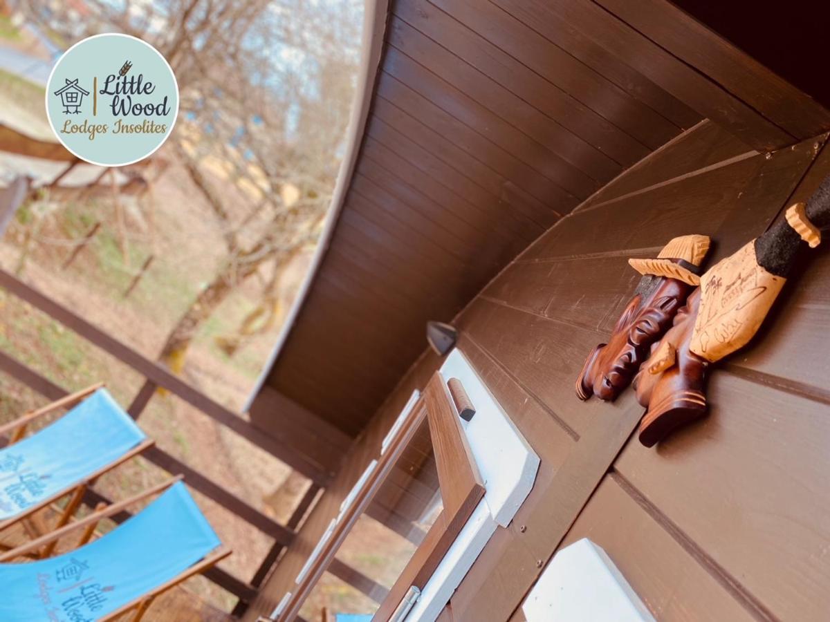 Little Wood Lodges Insolites Bailly-aux-Forges Εξωτερικό φωτογραφία
