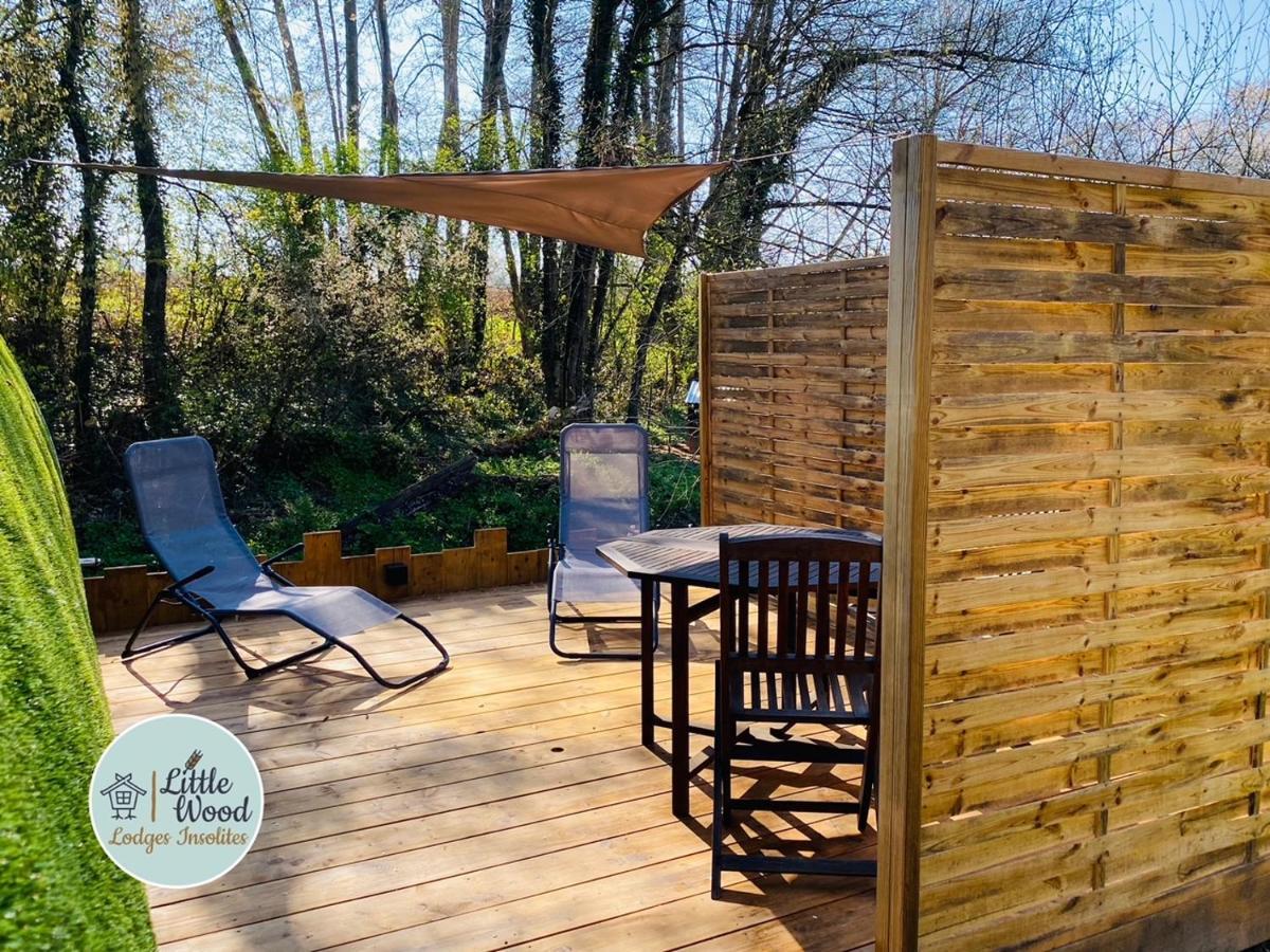 Little Wood Lodges Insolites Bailly-aux-Forges Εξωτερικό φωτογραφία
