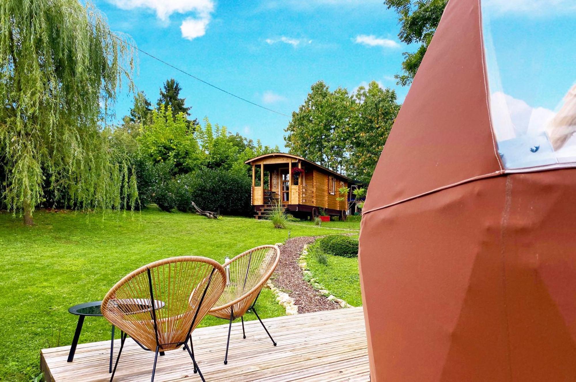 Little Wood Lodges Insolites Bailly-aux-Forges Εξωτερικό φωτογραφία