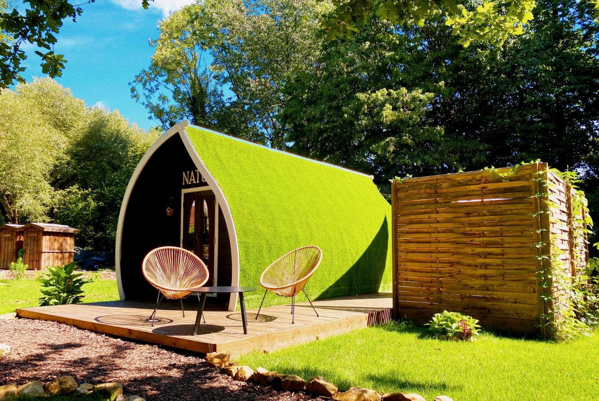 Little Wood Lodges Insolites Bailly-aux-Forges Εξωτερικό φωτογραφία